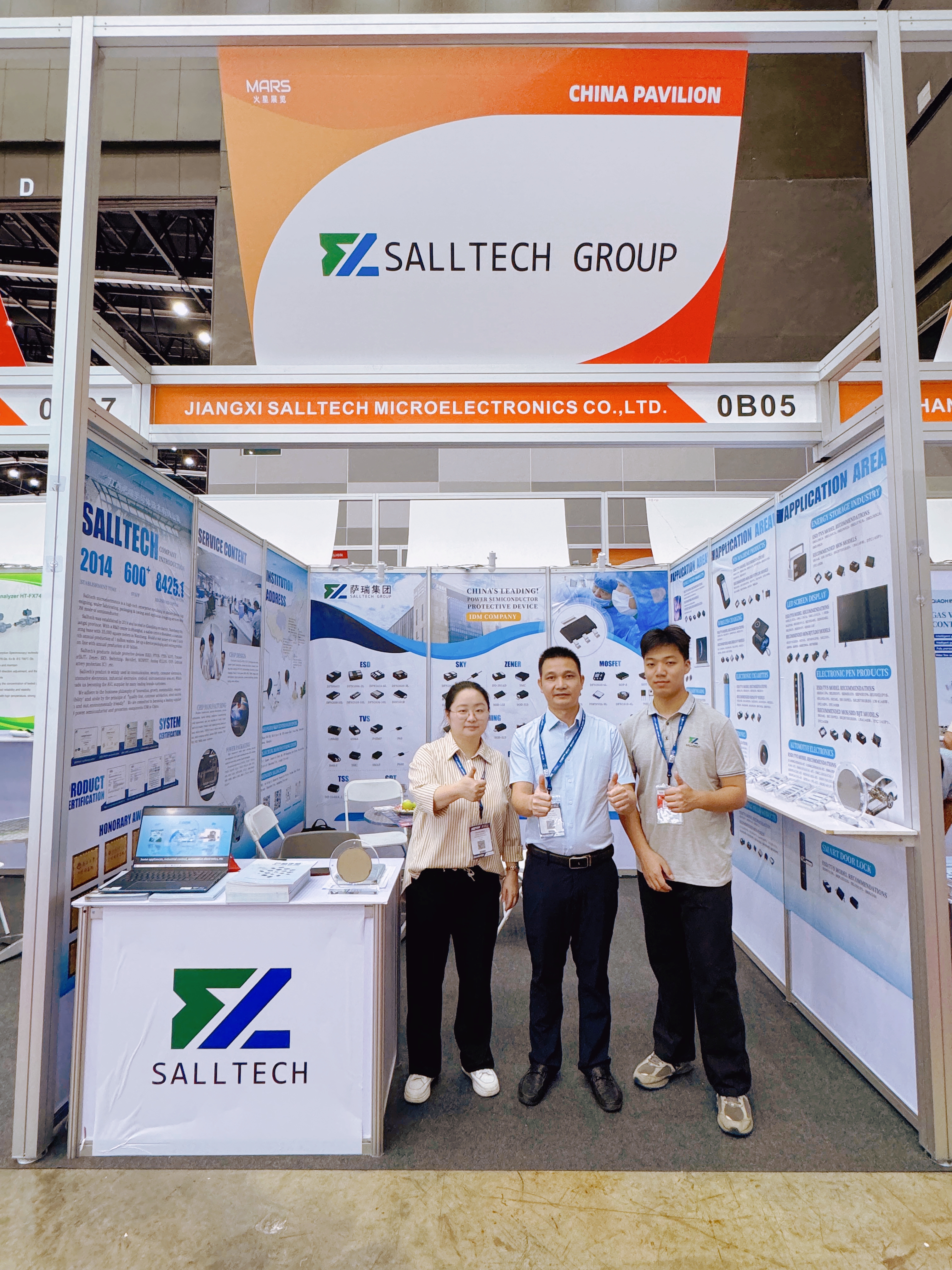 江西vsports胜利微电子亮相2024泰国电子展，圆满收官，感谢一路同行！